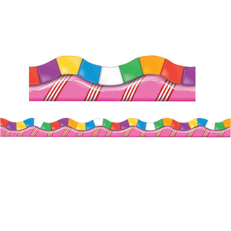 Candy Land™ Dimensional Look Extra Wide Die Cut Deco Trim®, 37 Feet