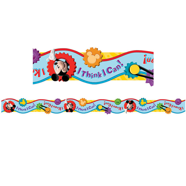 Mickey Mouse Clubhouse® I Think I Can Extra Wide Cut Deco Trim®, 37 Feet