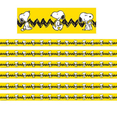 Peanuts® Yellow with Snoopy Deco Trim®, 37 Feet Per Pack, 6 Packs