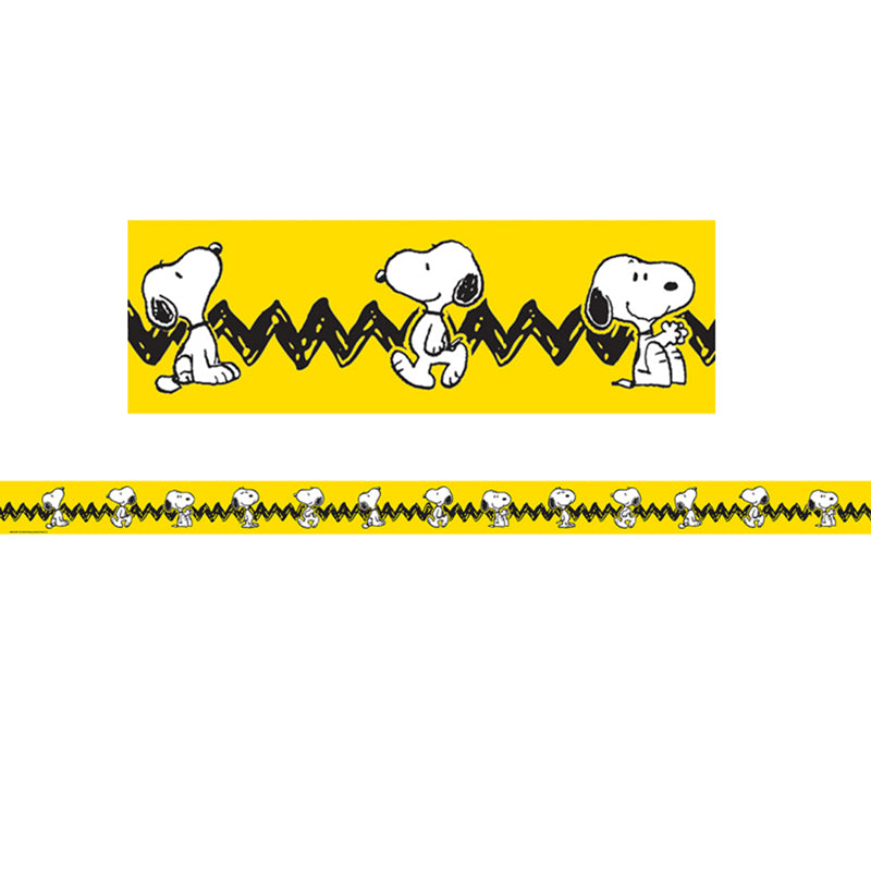 Peanuts® Yellow with Snoopy Deco Trim®, 37 Feet