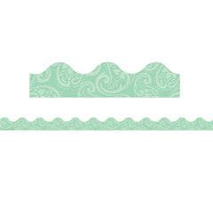 Positively Paisley Mint Tonal Deco Trim®, 37 Feet