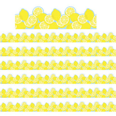 Always Try Your Zest Lemon Deco Trim® Extra Wide Die Cut, 37 Feet Per Pack, 6 Packs