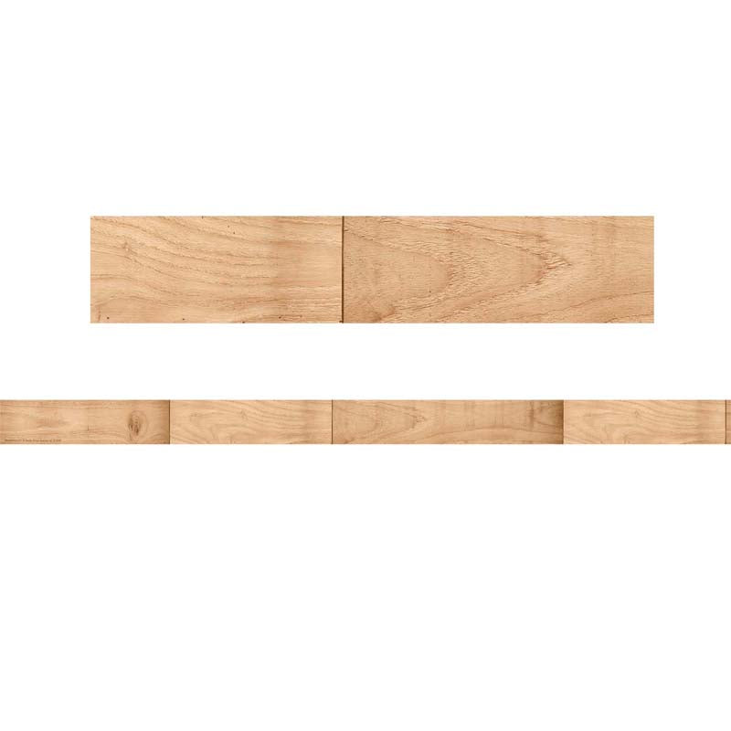 A Close-Knit Class Wooden Floor Board Deco Trim, 37 Feet