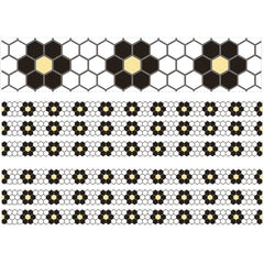 The Hive Floral Mosaic Deco Trim®, 37 Feet Per Pack, 6 Packs