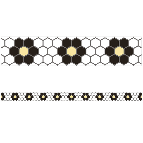 The Hive Floral Mosaic Deco Trim®, 37 Feet