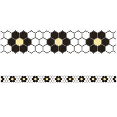 The Hive Floral Mosaic Deco Trim®, 37 Feet