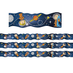 Peanuts® NASA Character Die-Cut Extra Wide Die Cut Deco Trim®, 37 Feet Per Pack, 3 Packs