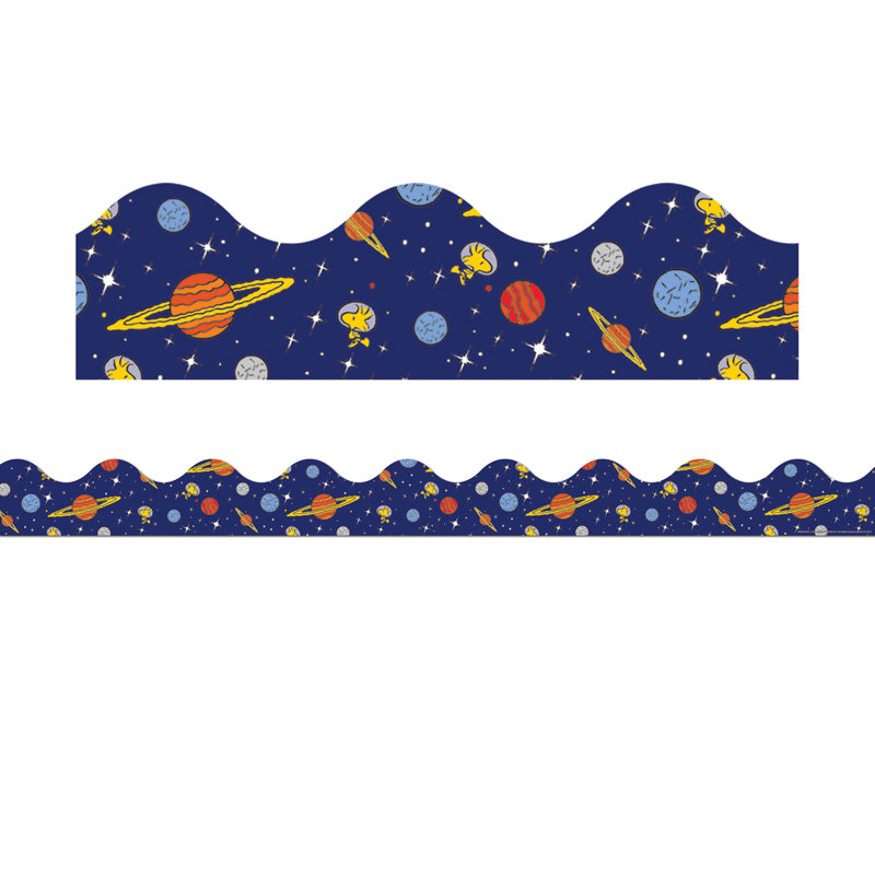 Peanuts® NASA Solar System Extra Wide Die Cut Deco Trim®, 37 Feet