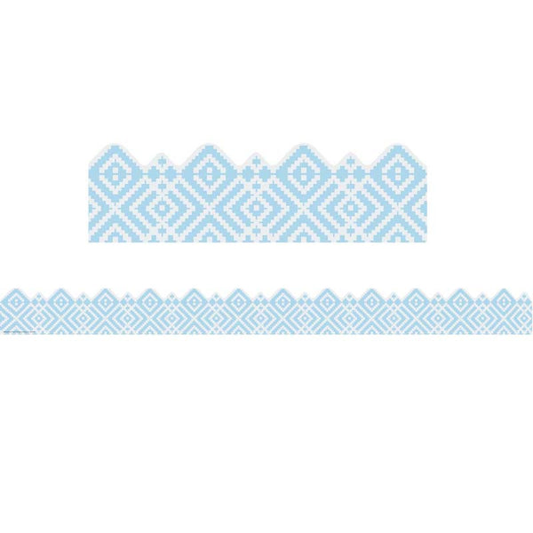 A Close-Knit Class Simple Diamond Deco Trim Extra Wide, 37 Feet