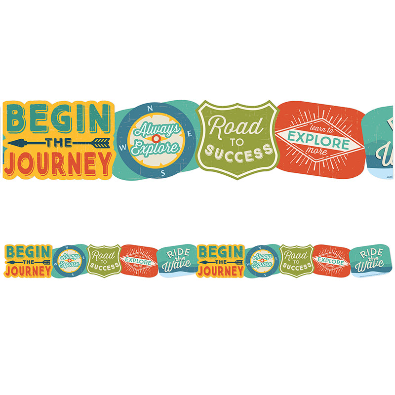 Adventurer Badges Extra Wide Deco Trim®, 37 Feet