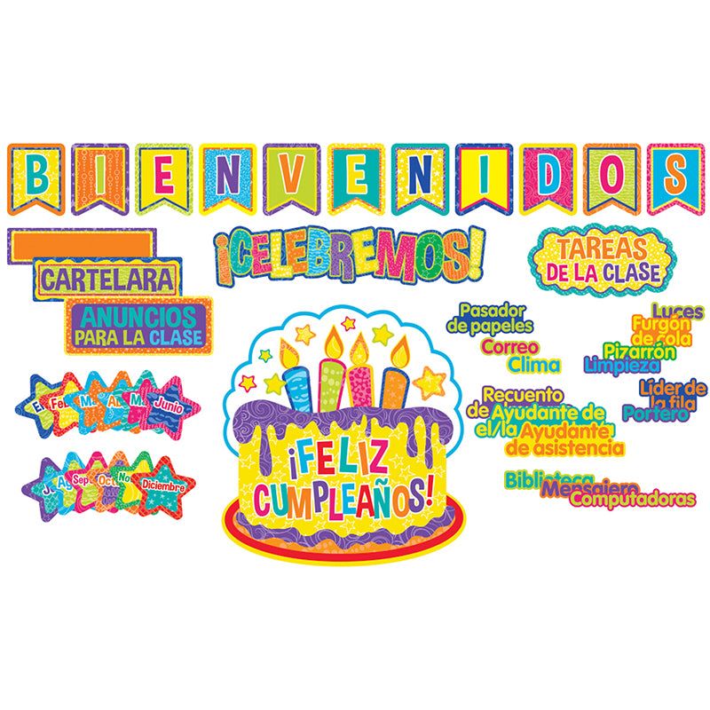 CMW Spanish Welcome/Class Organization Bulletin Board Sets