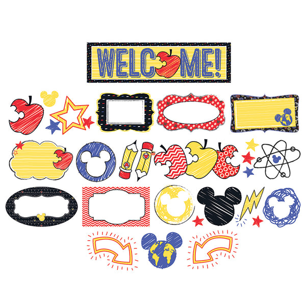 Mickey Color Pop! Mini Bulletin Board Set