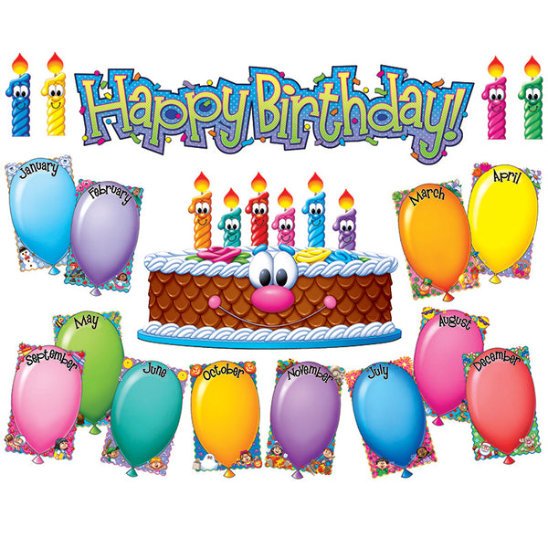 Birthday Mini Bulletin Board Set