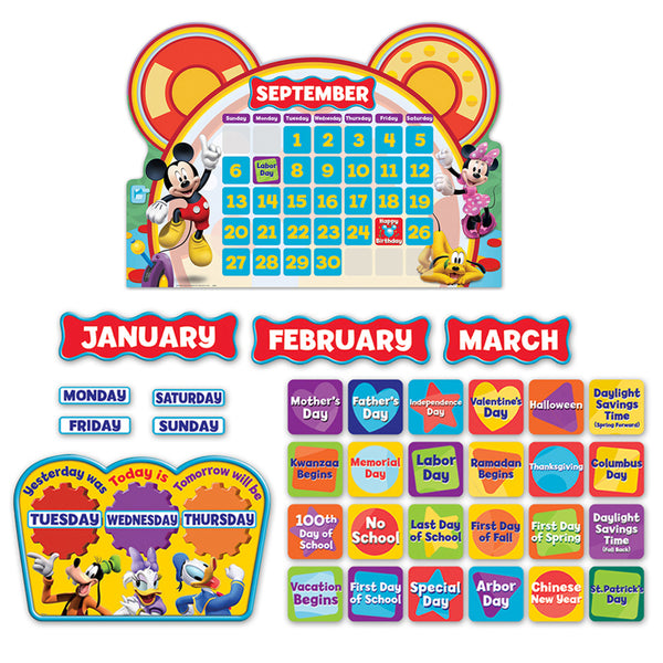 Mickey Mouse Clubhouse® Calendar Bulletin Board Set