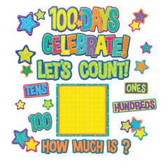 100 Days Bulletin Board Set