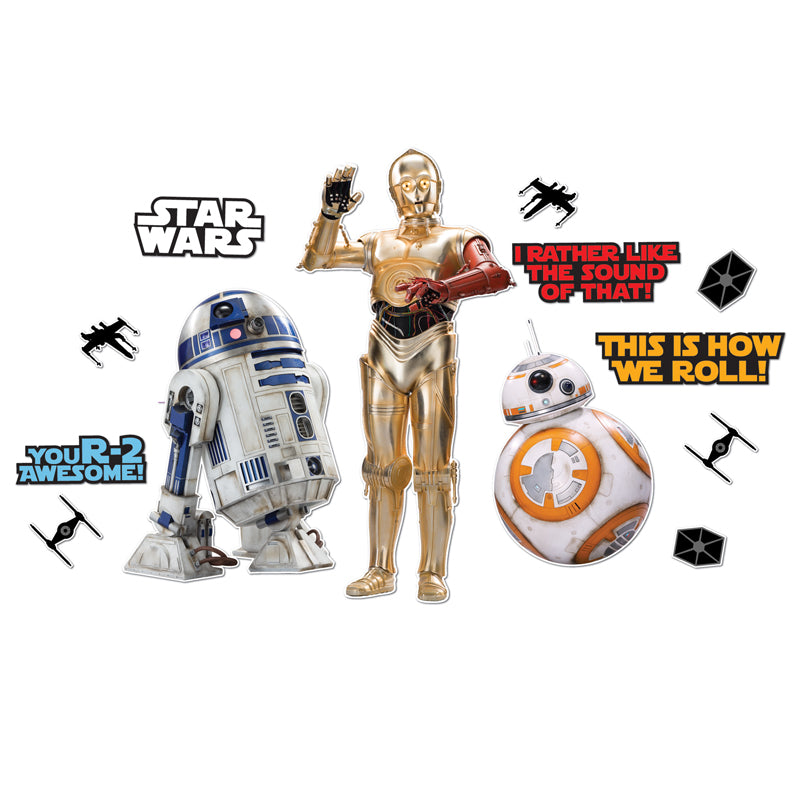 Star Wars™ Droids Bulletin Board Set