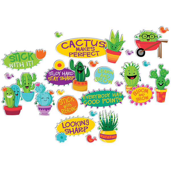 A Sharp Bunch Encouraging/Positive Words Mini Bulletin Board Set