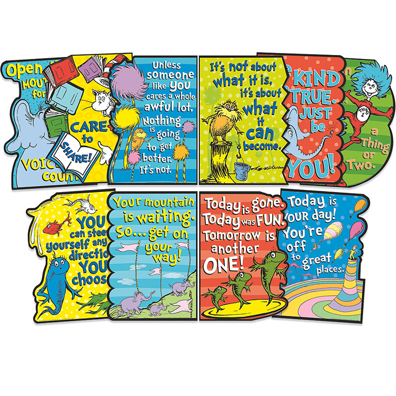 Dr. Seuss™ Die-Cut Poster Set