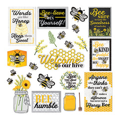 The Hive Motivational Gallery Wall Bulletin Board Set