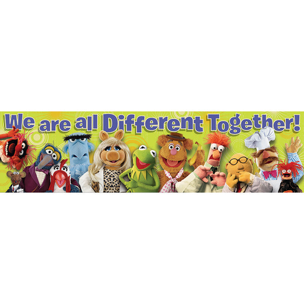 Muppets® Different Together Classroom Banner