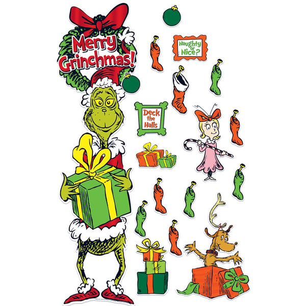 Dr. Seuss™ The Grinch All-In-One Door Decor Kit