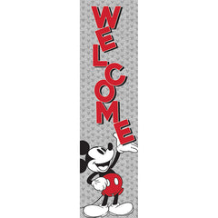 Mickey Mouse® Throwback Welcome Vertical Banner, 12" x 45"