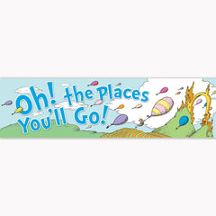 Dr. Seuss™ Oh the Places Balloons Classroom Banner