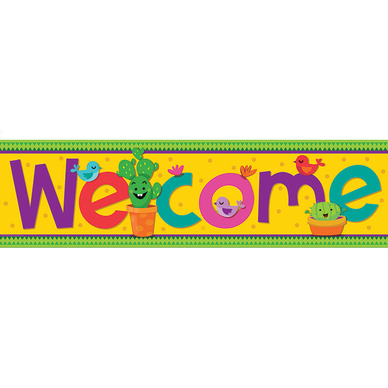 A Sharp Bunch Welcome Horizontal Banner, 45" x 12"