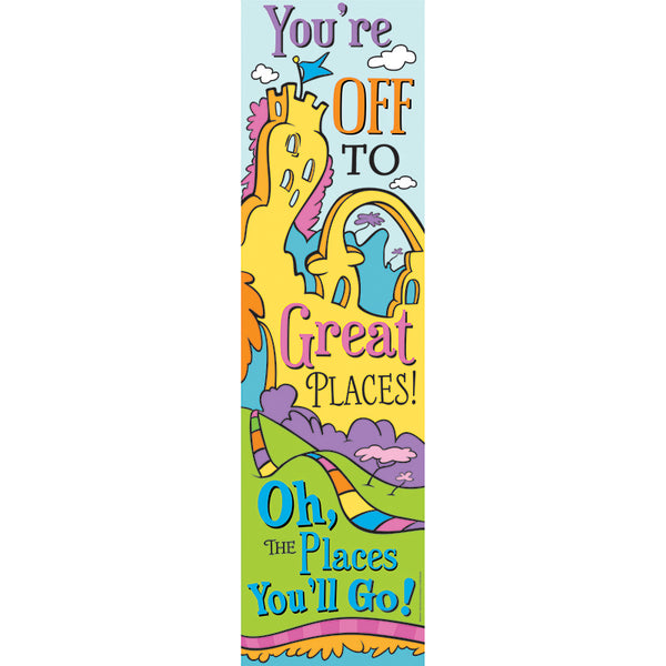 Dr. Seuss™ Oh the Places Vertical Banner