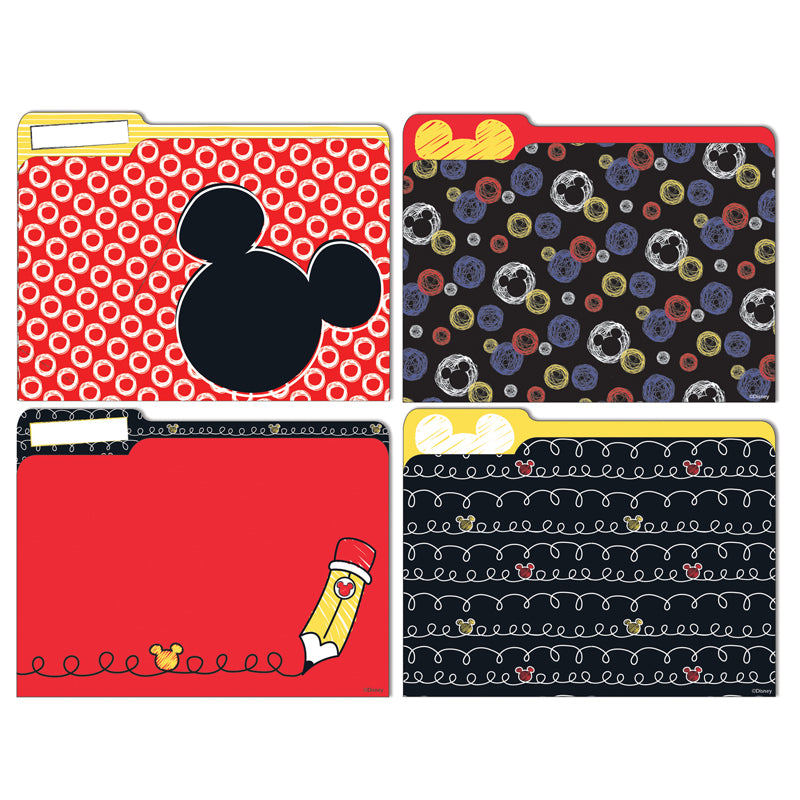 Mickey® Color Pop! File Folders, Pack of 4