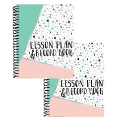 Simply Sassy Lesson Plan & Record Book, Pack of 2