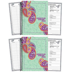 Positively Paisley Lesson Plan Book, Pack of 2