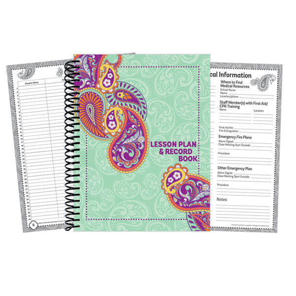 Positively Paisley Lesson Plan Book