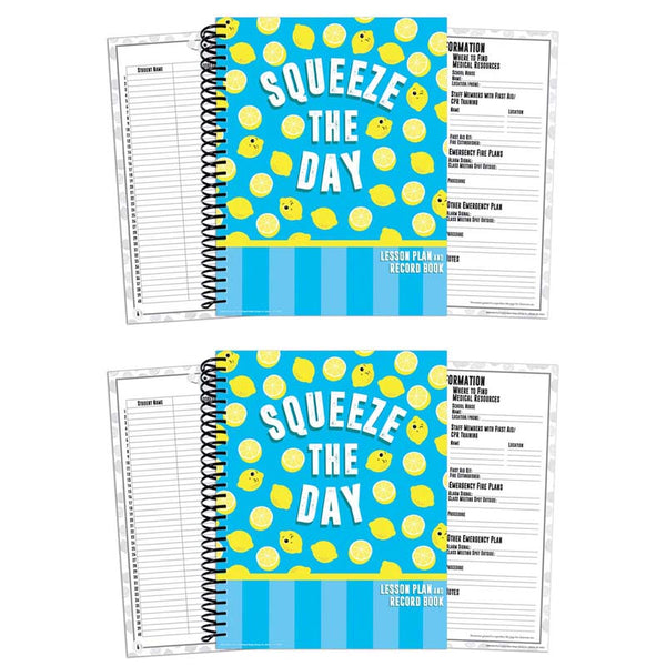 Always Try Your Zest Lesson Plan Book, Pack of 2