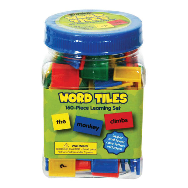 Tub of Word Tiles