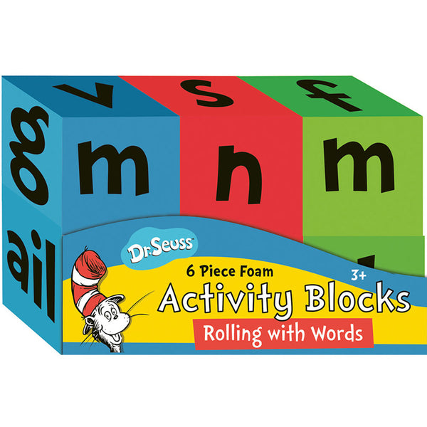 Dr. Seuss™ Rolling With Words Foam Activity Blocks