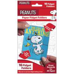 Peanuts® Classic Fidget Folder, Pack of 16