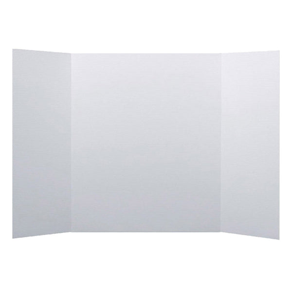 Corrugated Project Board, 1 Ply, 24" x 48", White, Pack of 24