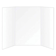 Foam Project Board, 36"W x 48"L, White, Pack of 10