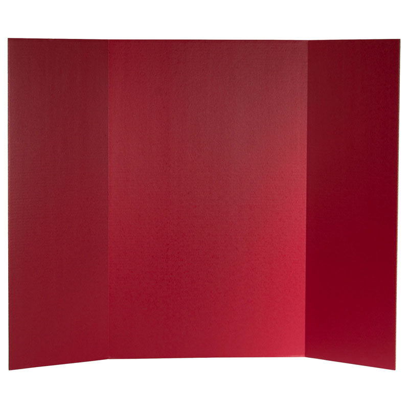 Corrugated Project Board, 1 Ply, 36" x 48", Red, Pack of 24