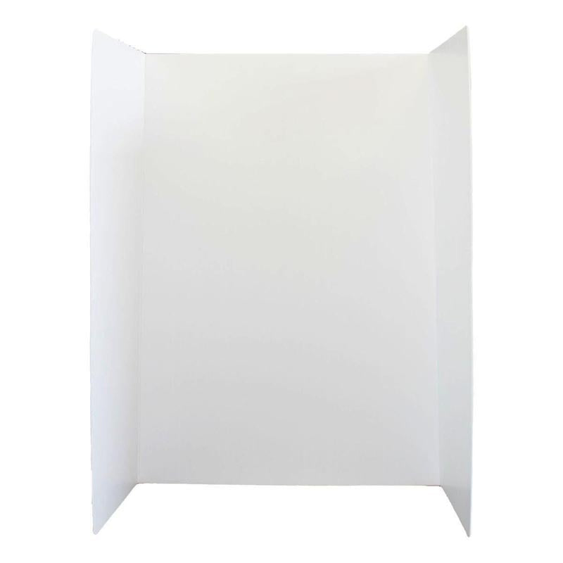 Premium Corrugated Plastic Project Board White, 36 x 48, Pack of 10