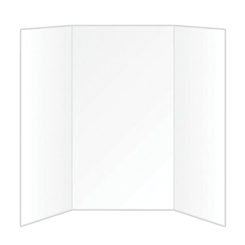 Foam Project Board, 18" x 24", White, Pack of 10