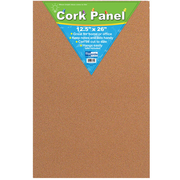 Cork Panel, 12 1/2" x 26"